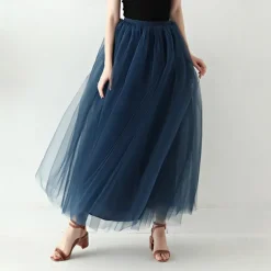 Retro Vintage 1950s Petticoat Hoop Skirt Under Skirt Tulle Skirt A-Line Fancy Dress Women's Masquerade Party Evening Wear Cocktail Party Tea Party Adults' Skirt