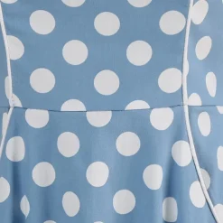 Retro Vintage 1950s Rockabilly A-Line Dress Swing Dress Halter Polka Dot Fancy Dress Women's Masquerade Casual Daily Bachelorette Party Adults' Dress Homecoming Dresses Spring & Summer