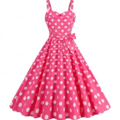 Retro Vintage 1950s Rockabilly Dress Swing Dress Plaid / Check Checkered Gingham Fancy Dress Women's Carnival Masquerade Dailywear Bachelorette Party Adults Dress Homecoming Dresses