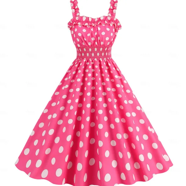 Retro Vintage 1950s Rockabilly Dress Swing Dress Plaid / Check Checkered Gingham Fancy Dress Women's Carnival Masquerade Dailywear Bachelorette Party Adults Dress Homecoming Dresses