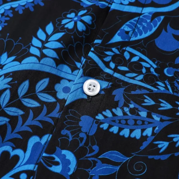 Retro Vintage 1970s Shirt Aloha Shirt Hippie Paisley Fancy Dress Men's Vacation Party Pride Parade Adults' Shirt