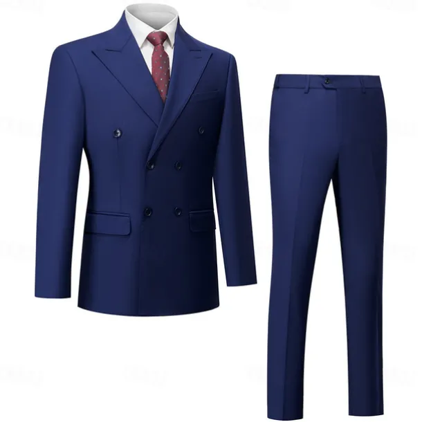 Retro Vintage 1920s Suits & Blazers Gentleman Fancy Dress Men's Masquerade Party / Evening Bachelorette Party Adults' Coat Pants