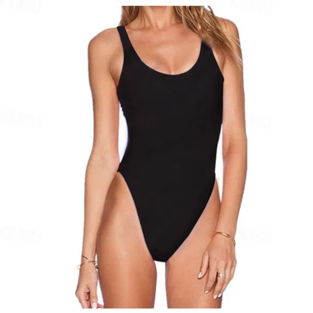 Retro Vintage 1980s Swimwear Swimsuit Women's Costume Vintage Cosplay Beach Halloween