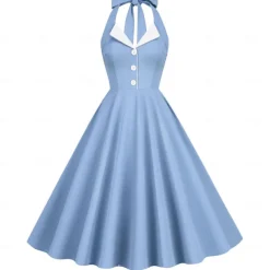 Retro Vintage 1950s Vacation Dress Dress Flare Dress Fancy Dress Women's Carnival Masquerade Daily Wear Date Bachelorette Party Adults' Dress Homecoming Dresses