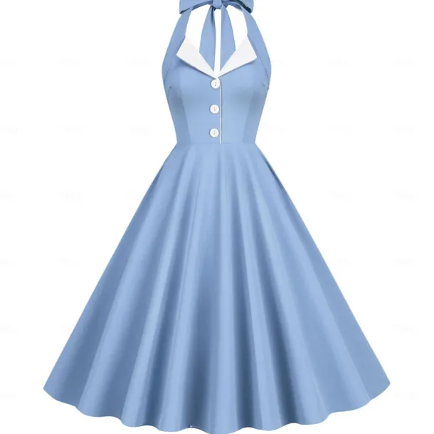 Retro Vintage 1950s Vacation Dress Dress Flare Dress Fancy Dress Women's Carnival Masquerade Daily Wear Date Bachelorette Party Adults' Dress Homecoming Dresses