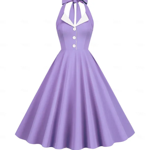 Retro Vintage 1950s Vacation Dress Dress Flare Dress Fancy Dress Women's Carnival Masquerade Daily Wear Date Bachelorette Party Adults' Dress Homecoming Dresses