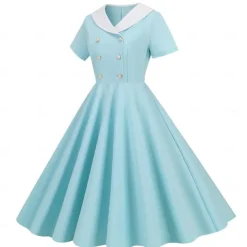 Retro Vintage 1950s Vintage Dress Swing Dress Flare Dress Fancy Dress Women's Carnival Masquerade Casual Daily Bachelorette Party Adults' Dress Homecoming Dresses