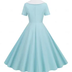 Retro Vintage 1950s Vintage Dress Swing Dress Flare Dress Fancy Dress Women's Carnival Masquerade Casual Daily Bachelorette Party Adults' Dress Homecoming Dresses