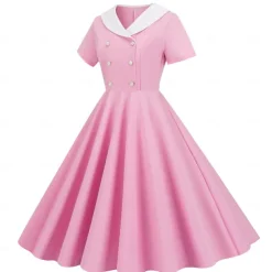 Retro Vintage 1950s Vintage Dress Swing Dress Flare Dress Fancy Dress Women's Carnival Masquerade Casual Daily Bachelorette Party Adults' Dress Homecoming Dresses