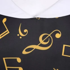 Retro Vintage 1950s Vintage Dress Swing Dress Flare Dress Musical Notes Fancy Dress Women's Carnival Masquerade Casual Daily Bachelorette Party Adults' Dress Homecoming Dresses