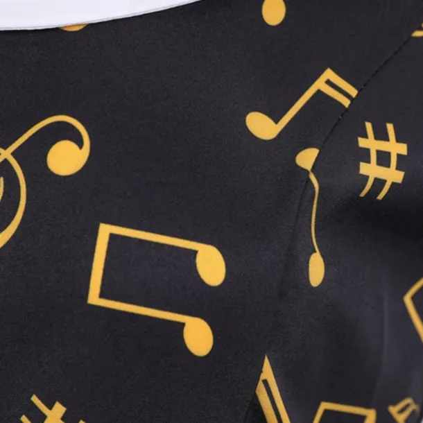 Retro Vintage 1950s Vintage Dress Swing Dress Flare Dress Musical Notes Fancy Dress Women's Carnival Masquerade Casual Daily Bachelorette Party Adults' Dress Homecoming Dresses