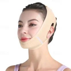 Reusable Double Chin Reducer V Shaped Lifting Firming Face Mask Smooth Wrinkle Face MaskChin Up Mask Face Lifting Belt