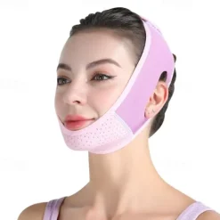 Reusable Double Chin Reducer V Shaped Lifting Firming Face Mask Smooth Wrinkle Face MaskChin Up Mask Face Lifting Belt