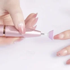 Revamp Your Nails with this Electric Mini Manicure Pen & Multi-Head Nail Grinder Set!