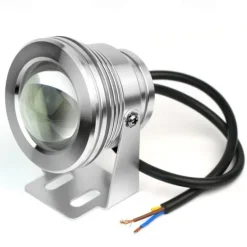 RGB Outdoor Submersible Lights Spotlight for Pond 10W Underwater Lights Waterproof Decorative for Swimming Pool Courtyard Garden 12V