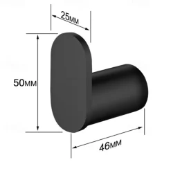 Robe Hook Wall Mounted SUS 304 Stainless Steel Clothes Towel Hooks for Bathroom Kitchen Garage Heavy Duty Stylish Hotel