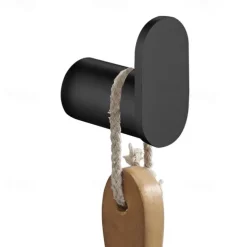 Robe Hook Wall Mounted SUS 304 Stainless Steel Clothes Towel Hooks for Bathroom Kitchen Garage Heavy Duty Stylish Hotel