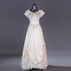 Rococo Victorian Ball Gown Floor Length Dress Ball Gown Fancy Dress Women's Halloween Carnival Masquerade Performance Prom Carnival of Venice Adults' Dress