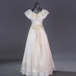 Rococo Victorian Ball Gown Floor Length Dress Ball Gown Fancy Dress Women's Halloween Carnival Masquerade Performance Prom Carnival of Venice Adults' Dress