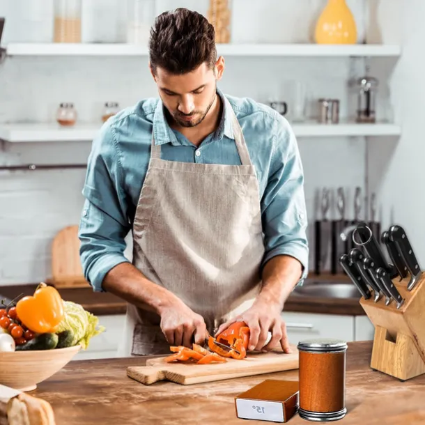 Rolling Knife Sharpener Kit - Easy to Use Knife Sharpening - Knife Sharpeners for Kitchen Knives. Sharpener with Industry Diamonds for Steel of Any Hardness, 15/20° Magnetic Angle Base