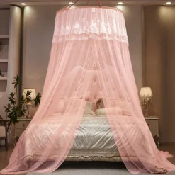 Romantic Bilayer Small Lace Mosquito Net Mosquito Net for Children Mosquito Net Tent Double-Deck Gauze Mosquito Net