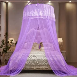 Romantic Bilayer Small Lace Mosquito Net Mosquito Net for Children Mosquito Net Tent Double-Deck Gauze Mosquito Net
