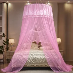 Romantic Bilayer Small Lace Mosquito Net Mosquito Net for Children Mosquito Net Tent Double-Deck Gauze Mosquito Net