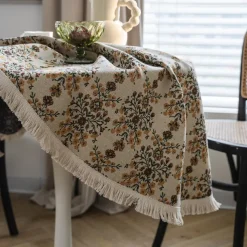 Round Tablecloths Elegant and Durable Table Covers Perfect for Dining and Kitchen Tables Ideal for Everyday Use or Special Occasions