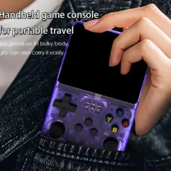 R36S Handheld Game Console 3.5 Inch IPS Screen Retro Game Console Linux System Screen Portable Pocket Video Player Travel Essentials 64GB and128G Extra Large Memory