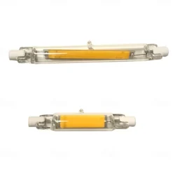 R7S LED COB Light Bulb 78MM 3W 5W 118MM 7W 12W J78 J118 Double Ended Flood Light Landscape Lights Warm Cold White AC 110V 220V