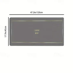 Rubber Backing Kitchen Floor Mat Non-slip Waterproof Oil-proof Kitchen Rugs Super Absorbent Quick Dry Bathroom Mats Washable Indoor Door Mat Home Decor Room Runner Rugs