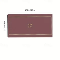 Rubber Backing Kitchen Floor Mat Non-slip Waterproof Oil-proof Kitchen Rugs Super Absorbent Quick Dry Bathroom Mats Washable Indoor Door Mat Home Decor Room Runner Rugs