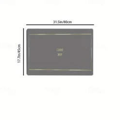 Rubber Backing Kitchen Floor Mat Non-slip Waterproof Oil-proof Kitchen Rugs Super Absorbent Quick Dry Bathroom Mats Washable Indoor Door Mat Home Decor Room Runner Rugs