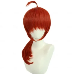 Rurouni Kenshin Himura Kenshin Anime Cosplay Wigs Cosplay Wigs Halloween Carnival Party Comic Con Wig For Women's Adults'