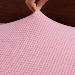 RV Dinette Cushion Covers Stretch Corn Velvet RV Cushion Covers - Elastic Sofa Seat Slipcovers for Camper - Comfortable and Durable for Camping and RV Furniture