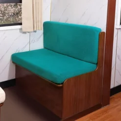 RV Dinette Cushion Covers Stretch Corn Velvet RV Cushion Covers - Elastic Sofa Seat Slipcovers for Camper - Comfortable and Durable for Camping and RV Furniture