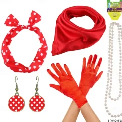 1950s Grease Outfits Vintage Inspired Flare Dress Women's Costume Vintage Cosplay Date Party & Evening Festival Silk Scarf