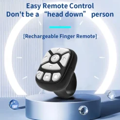 S22 Portable Smart Wireless wireless Ring Remote Control Wireless Selfie Distance Smart Finger Ring Remote Control