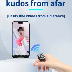 S22 Portable Smart Wireless wireless Ring Remote Control Wireless Selfie Distance Smart Finger Ring Remote Control