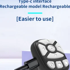 S22 Portable Smart Wireless wireless Ring Remote Control Wireless Selfie Distance Smart Finger Ring Remote Control