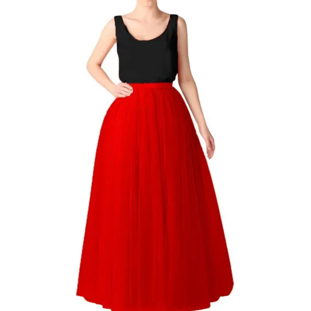 1950s Princess Floor Length Petticoat Hoop Skirt Tutu Under Skirt Fancy Dress Women's Party / Evening Prom Carnival of Venice Adults' Skirt