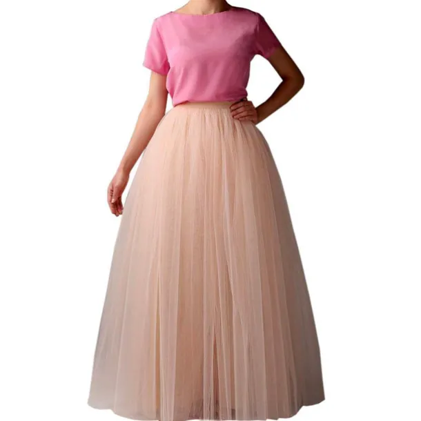 1950s Princess Floor Length Petticoat Hoop Skirt Tutu Under Skirt Fancy Dress Women's Party / Evening Prom Carnival of Venice Adults' Skirt