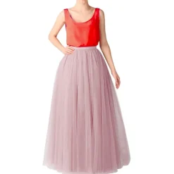 1950s Princess Floor Length Petticoat Hoop Skirt Tutu Under Skirt Fancy Dress Women's Party / Evening Prom Carnival of Venice Adults' Skirt