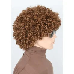 70s 80s Afro Wig Short Curly Wig for Men Women Halloween Disco Rock Wig Hippie Costume Wig For Carvinal