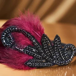 1920s The Great Gatsby Flapper Headband The Great Gatsby Wedding Guest Collarless Fancy Dress Women's Halloween Carnival Masquerade Party Masquerade Wedding Reception Adults' Hair Band All Seasons