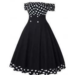 1950s Vintage Inspired Dress Fancy Dress Women's Daily Wear Date Party & Evening Adults' Spring & Summer