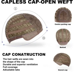 80s Vintage Wig For Women Wig Cap Brown 70s Disco Wig for Women 80s Feathered Wigs with Long Curly Hair Synthetic Hair Wig Ladys Wigs for Costume Carnival Cosplay Parties Halloween Wigs