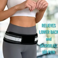 Sacroiliac SI Joint Hip Belt, Breathable Low Back Support For Men And Women, Hip Braces Pelvic Support Belt For Sciatica Pelvis Lumbar Pain Relief