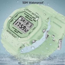 SANDA Digital Watch Men Women 50M Waterproof Sports Watches Male Ladies Clock Electronic Square Watch