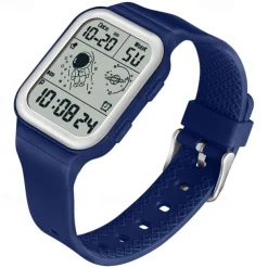 SANDA Men Digital Watch Creative Fashion Wristwatch Shock Resistant Minute Repeater Luminous Stopwatch Alarm Clock TPU Watch